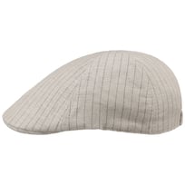 Classic Stripes Leinen Flatcap by Lipodo - CHF 33.95