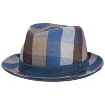 Colour Checks Player Leinenhut by Lierys - CHF 81.15