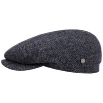 Crimson Wool Herringbone Flatcap by Lierys - CHF 74.95
