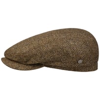 Crimson Wool Herringbone Flatcap by Lierys - CHF 74.95