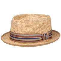 Crochet Raffia Pork Pie Strohhut by Lierys - CHF 127.95