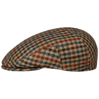 Fine Check Wool Flatcap by Alfonso DEste - CHF 107.95