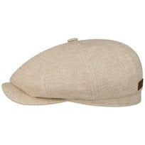 Hatteras Cotton Linen Jersey Flatcap by Stetson - CHF 125.95
