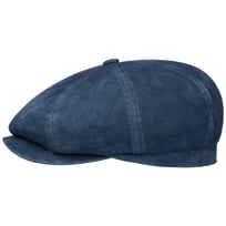 Hatteras Denim Leder Flatcap by Stetson - CHF 213.95
