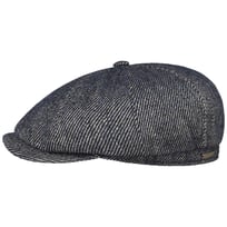 Hatteras Heavy Twotone Twill Flatcap by Stetson - CHF 139.95