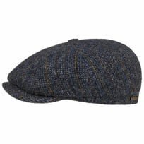 Hatteras Herringbone Stripe Flatcap by Stetson - CHF 127.95