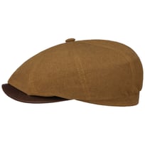 Hatteras Waxed Contrast Flatcap by Stetson - CHF 159.95