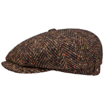 Hatteras Wool Colour Neps Flatcap by Stetson - CHF 139.95