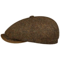 Hatteras Wool Harris Tweed Flatcap by Stetson - CHF 159.95