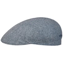 Herringbone UV Silk Driver Flatcap by Stetson - CHF 127.95