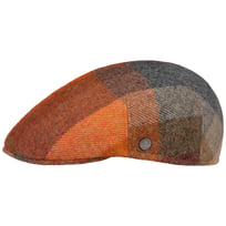 John Hanley Colour Check Flatcap by Lierys - CHF 85.95