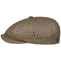 Larkhaven Check 8 Panel Flatcap by Balmoral - CHF 95.95