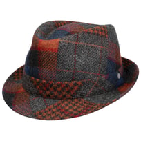 Merino Patchwork Trilby Hut by Lierys - CHF 85.95