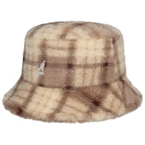 Multi Plaid Faux Fur Bucket Stoffhut by Kangol - CHF 85.95