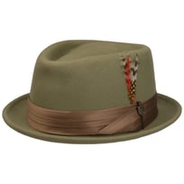 Stout Pork Pie Wollfilzhut by Brixton - CHF 74.95