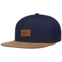 Suede 6 Panel Classic Snapback Cap by Reell - CHF 38.95
