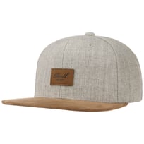 Suede 6 Panel Classic Snapback Cap by Reell - CHF 38.95