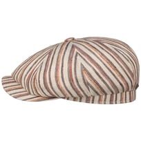 Tenscott 8 Panel Leinen Flatcap by JJ Hats - CHF 95.95
