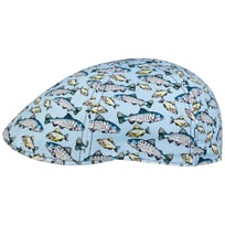 Texas Allover Fish Flatcap by Stetson - CHF 74.95