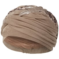Turban Perla Taupe Tiger by Christine Headwear - CHF 70.95