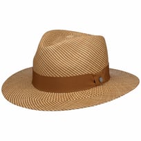 Twotone Stripes Traveller Panamahut by Lierys - CHF 159.95