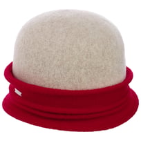 Twotone Woolmark Glockenhut by Seeberger - CHF 107.85