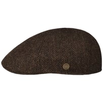 Wool Herringbone Duck Flatcap by Balmoral - CHF 85.95